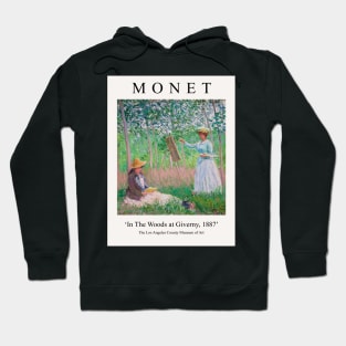 Claude Monet Painting - In The Woods at Giverny Hoodie